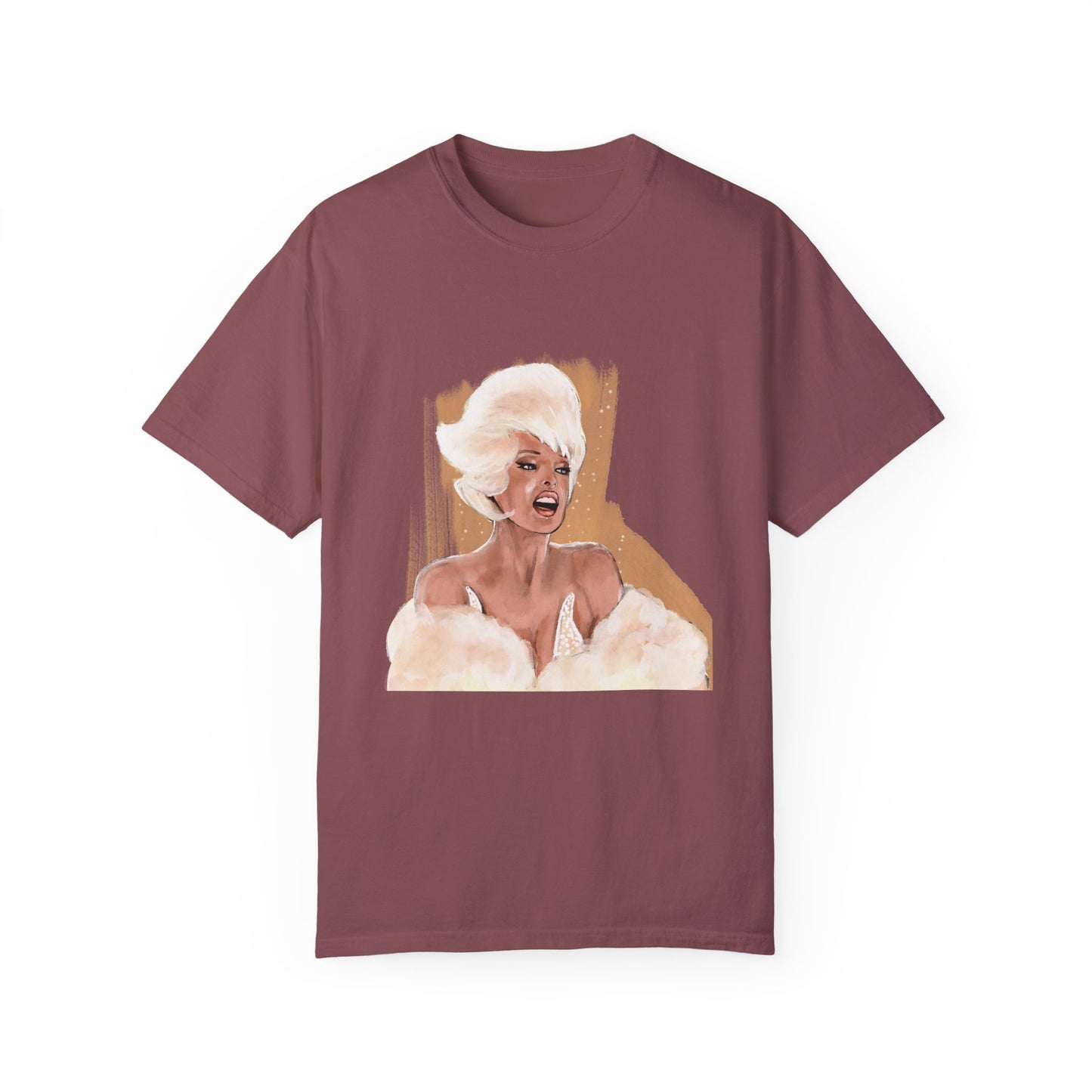 Linda Evangelista, Unisex Garment-Dyed T-shirt