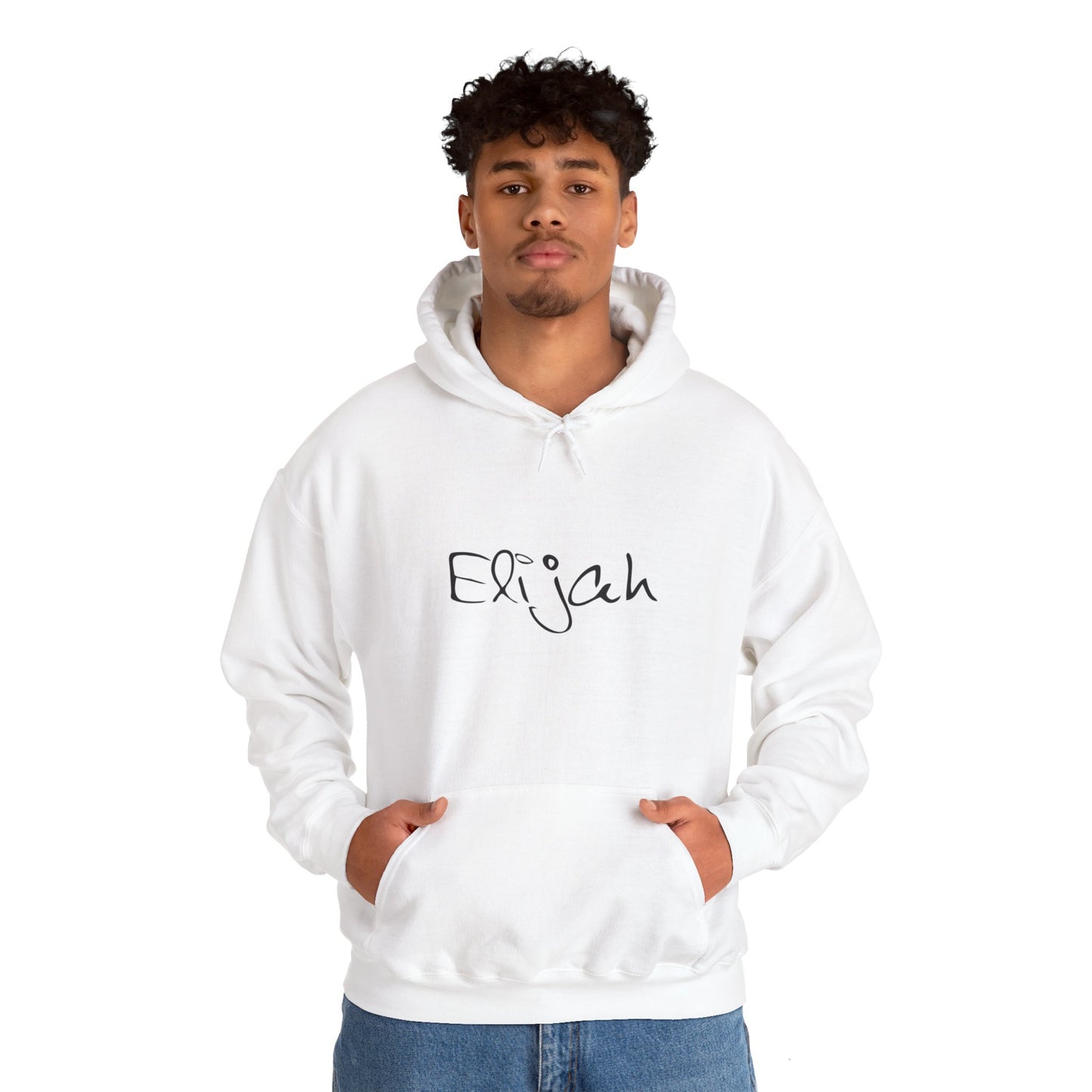 Elijah, Man, Boy, Name, Unisex Heavy Blend™ Hooded Sweatshirt