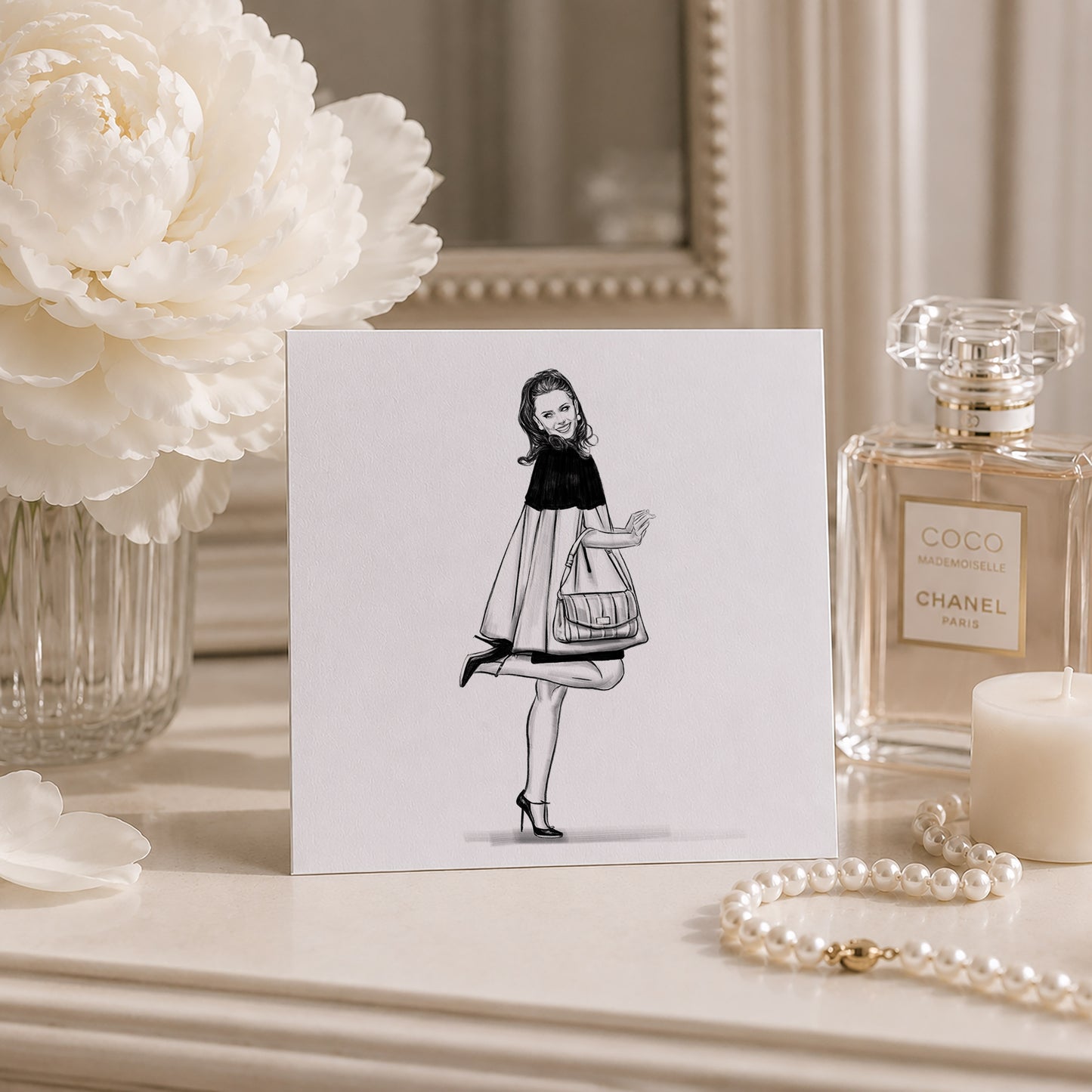 Lily Collins in Emily in Paris. Art Card Collection · Limited Edition (Set of 10)