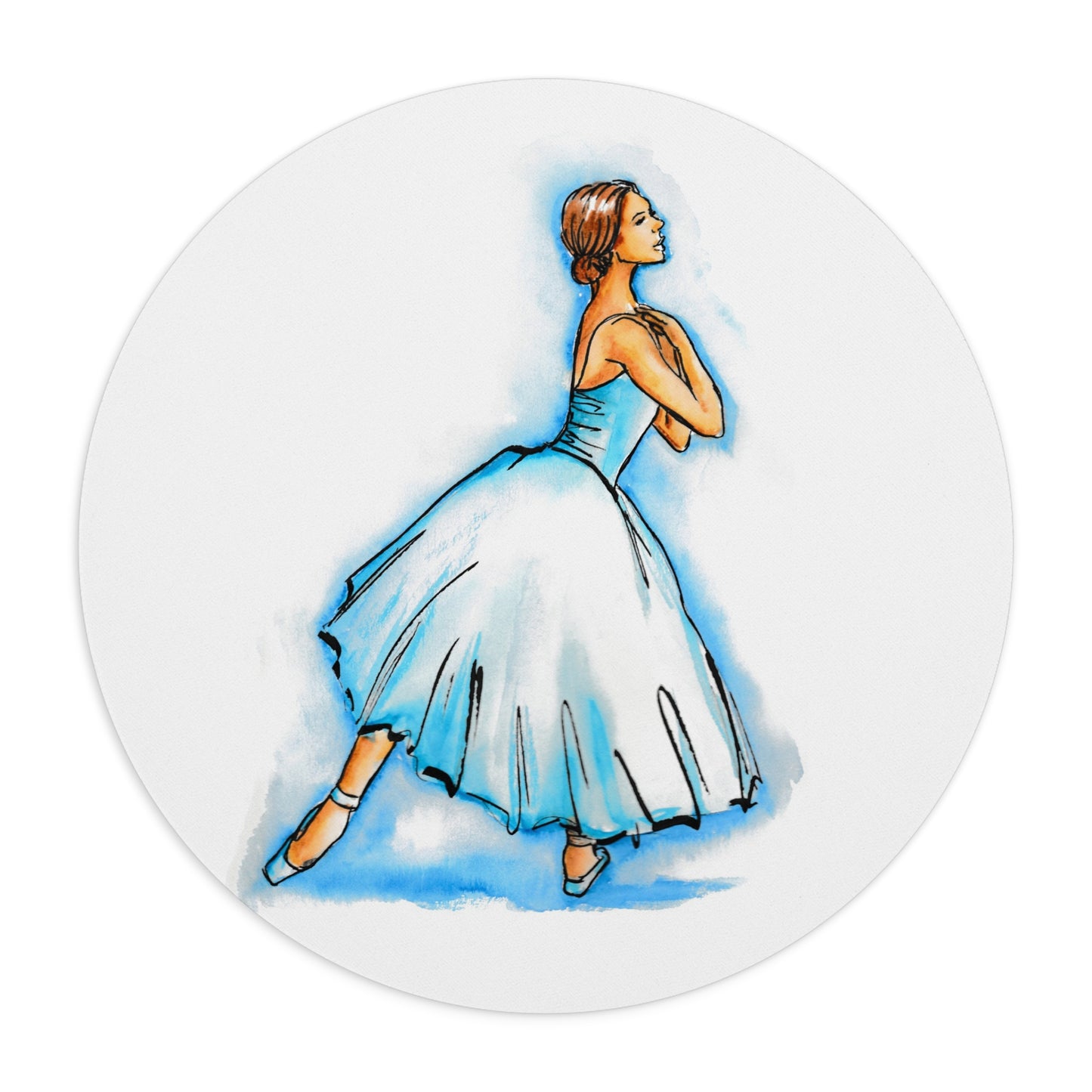 Ballerina, Mouse Pad