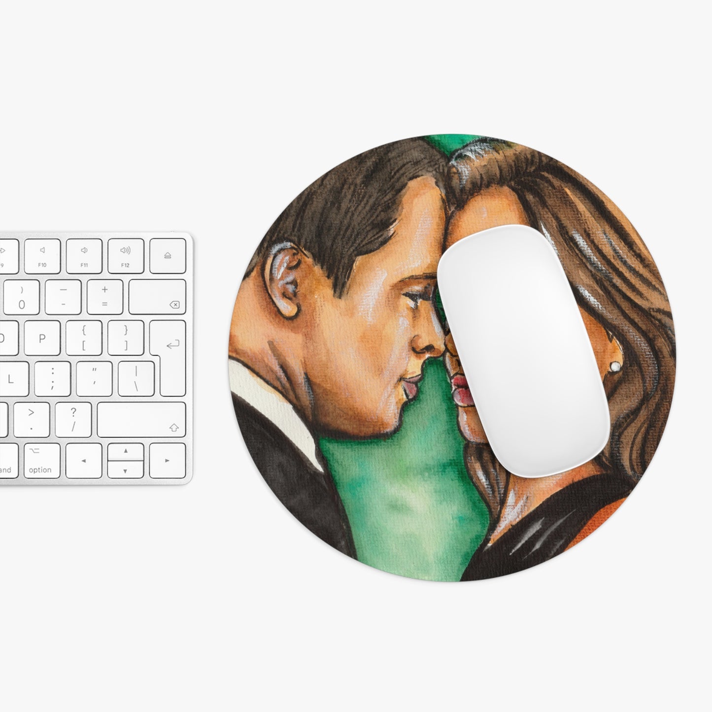 Brad Pitt, Angelina Jolie, Mouse Pad