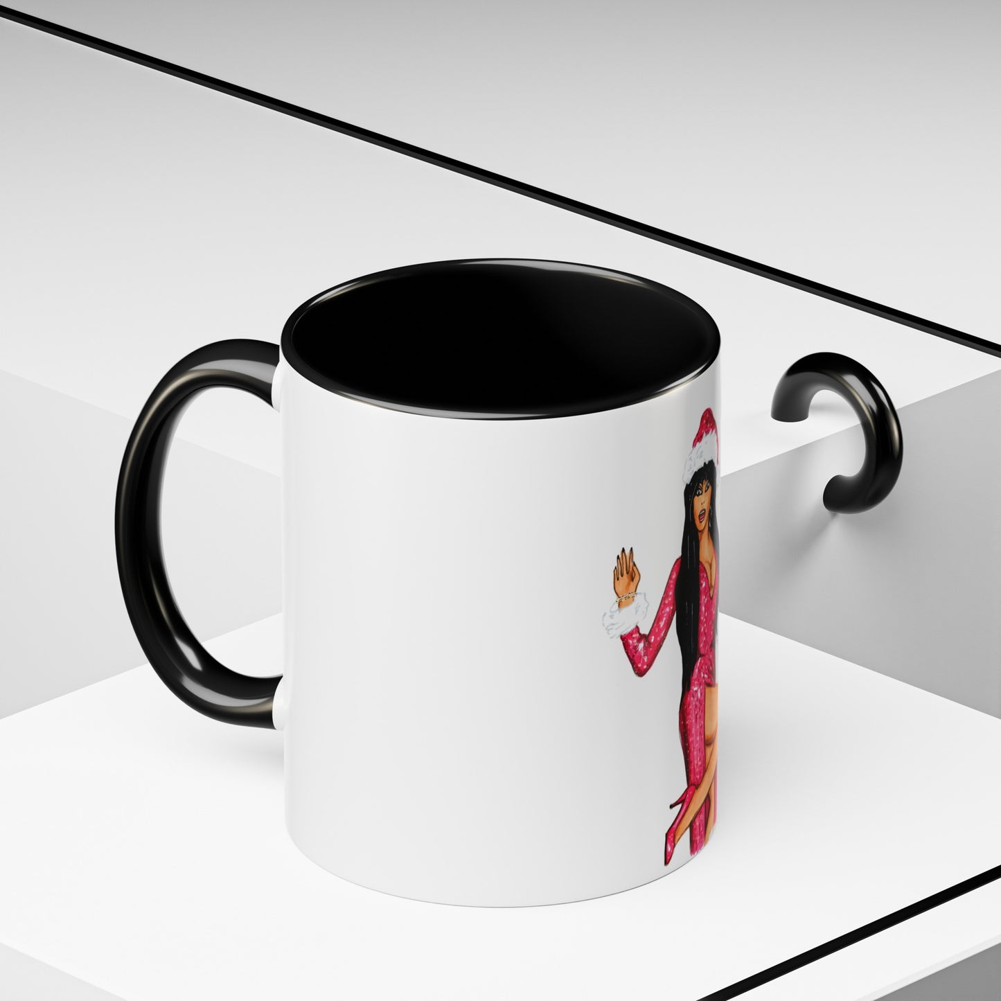 Cassandra Peterson, Accent Coffee Mug (11, 15oz)