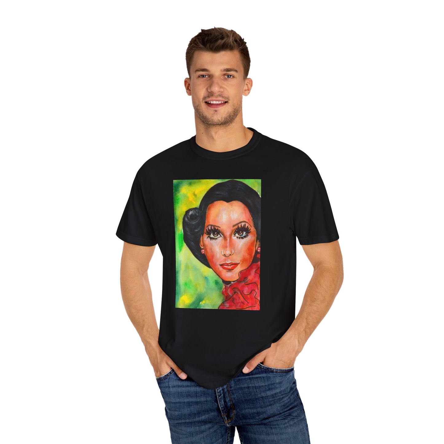 Cher, Unisex Garment-Dyed T-shirt