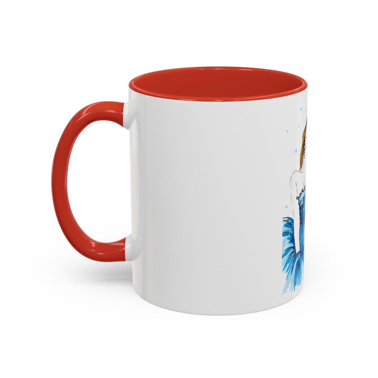 Claudia Schiffer, Accent Coffee Mug (11, 15oz)