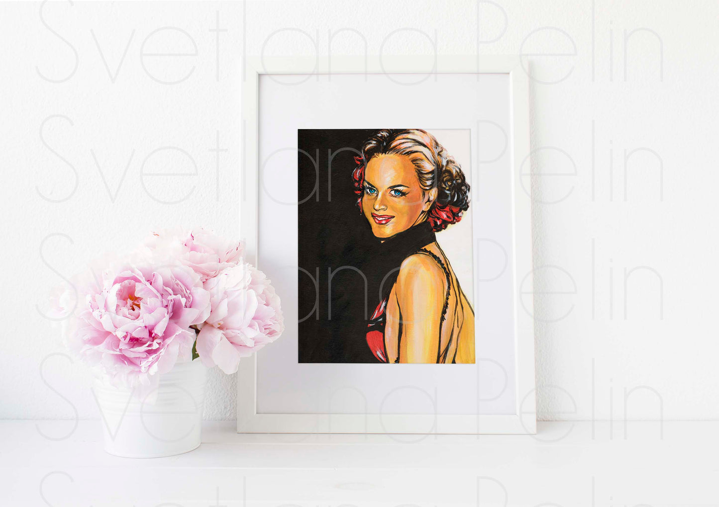 Nicole Kidman, ART PRINT Signed by Artist