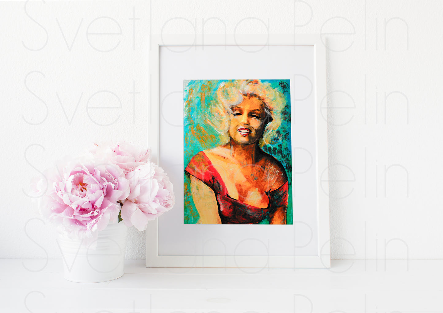 Marilyn Monroe, Niagara, ART PRINT Signed by Artist