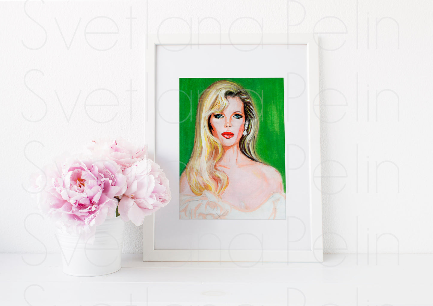 Kim Basinger, ART PRINT Signed by Artist