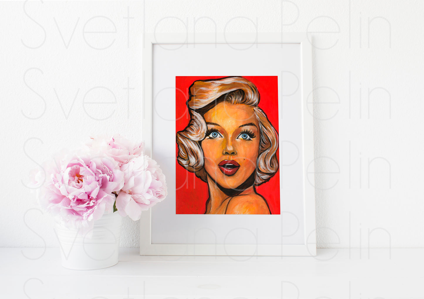 Marilyn Monroe, How to Marry a Millionaire, HTMM, ART PRINT Signed by Artist