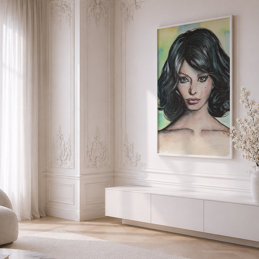 Sophia Loren | Framed Fine Art Print