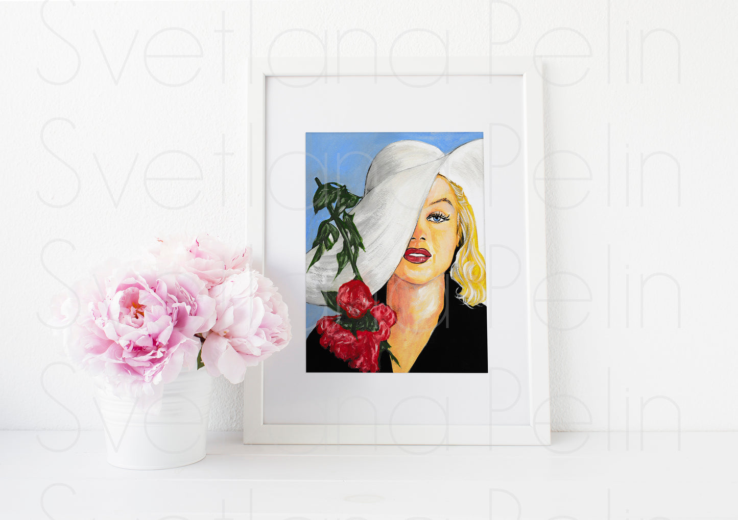 Marilyn Monroe, Carl Perutz, ART PRINT Signed by Artist