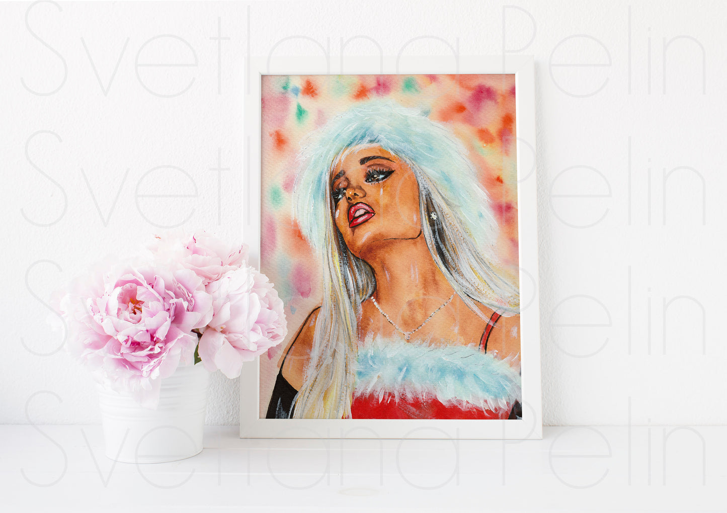 Ariana, ART PRINT Signed by Artist