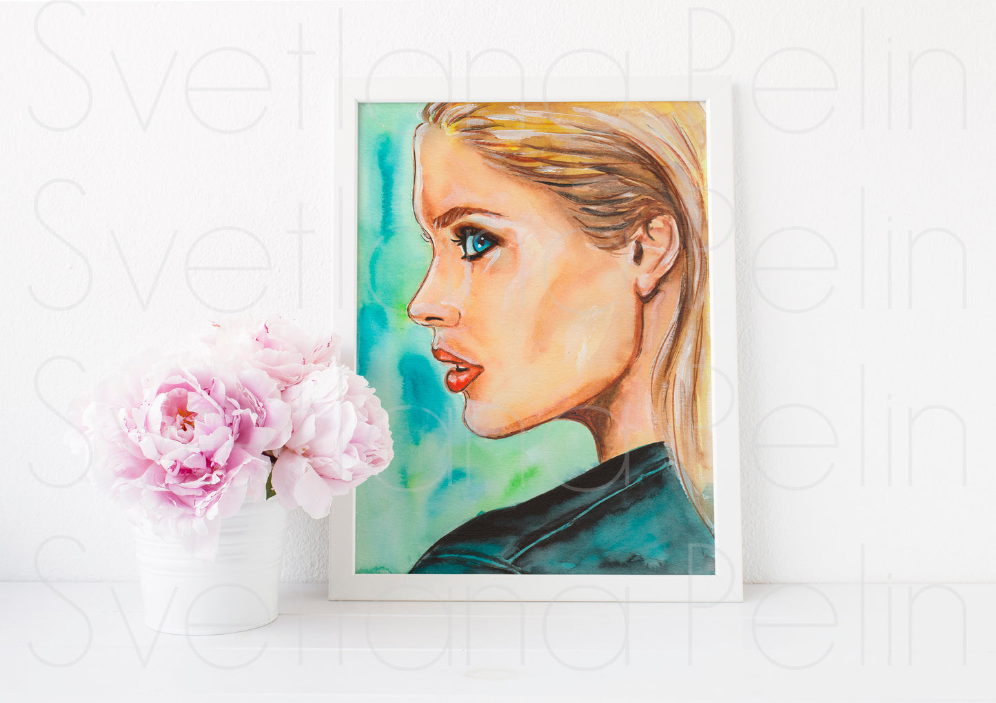 Doutzen Kroes, ART PRINT Signed by Artist