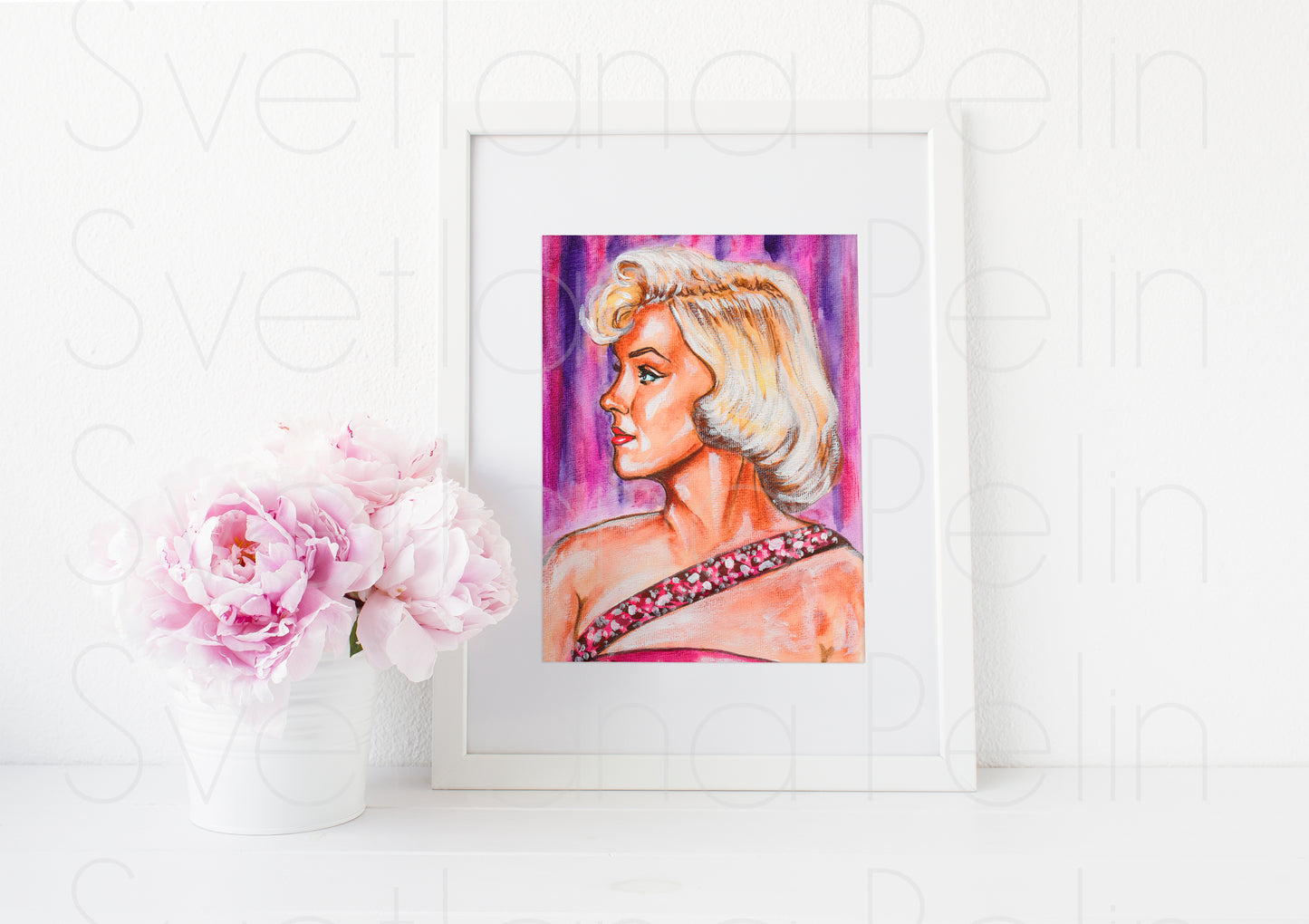 Marilyn Monroe, How to Marry a Millionaire, HTMM, ART PRINT Signed by Artist