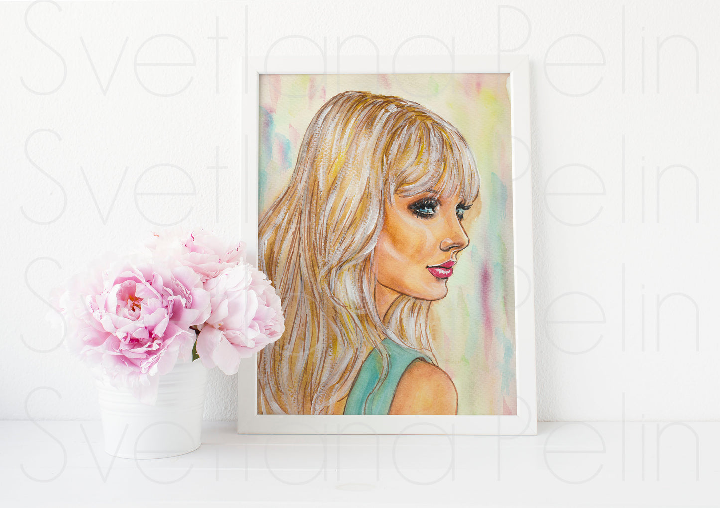 Taylor Swift, TS, ART PRINT Signed by Artist