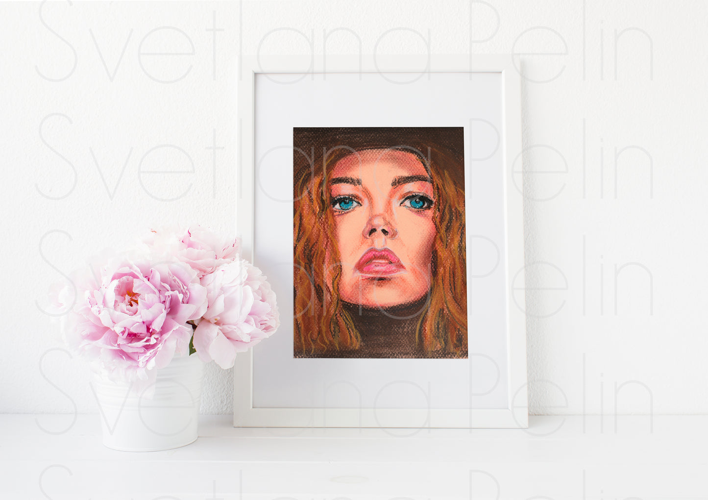 Denise Richards, DR, ART PRINT Signed by Artist