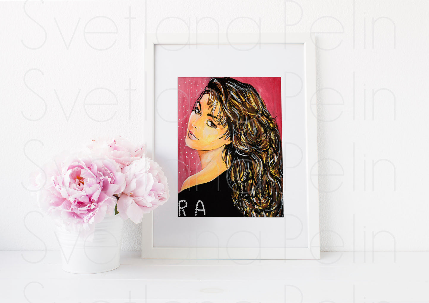 Sandra, ART PRINT Signed by Artist