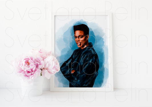 Chris Rock, ART PRINT Signed by Artist