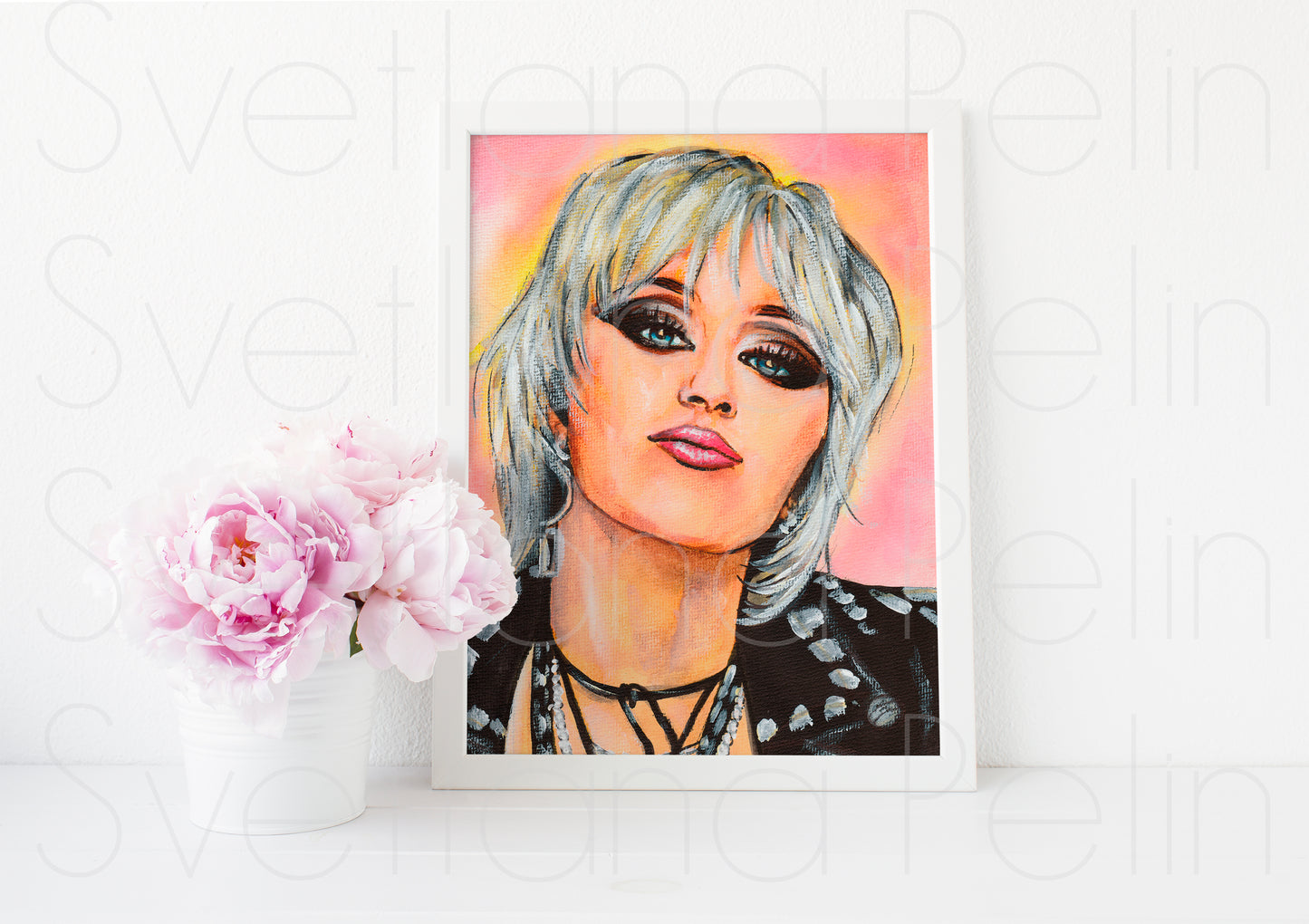 Miley, ART PRINT Signed by Artist