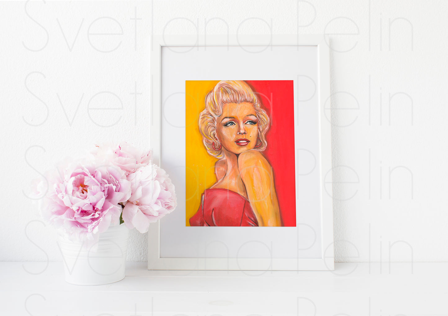 Marilyn Monroe, How to Marry a Millionaire, HTMM, ART PRINT Signed by Artist