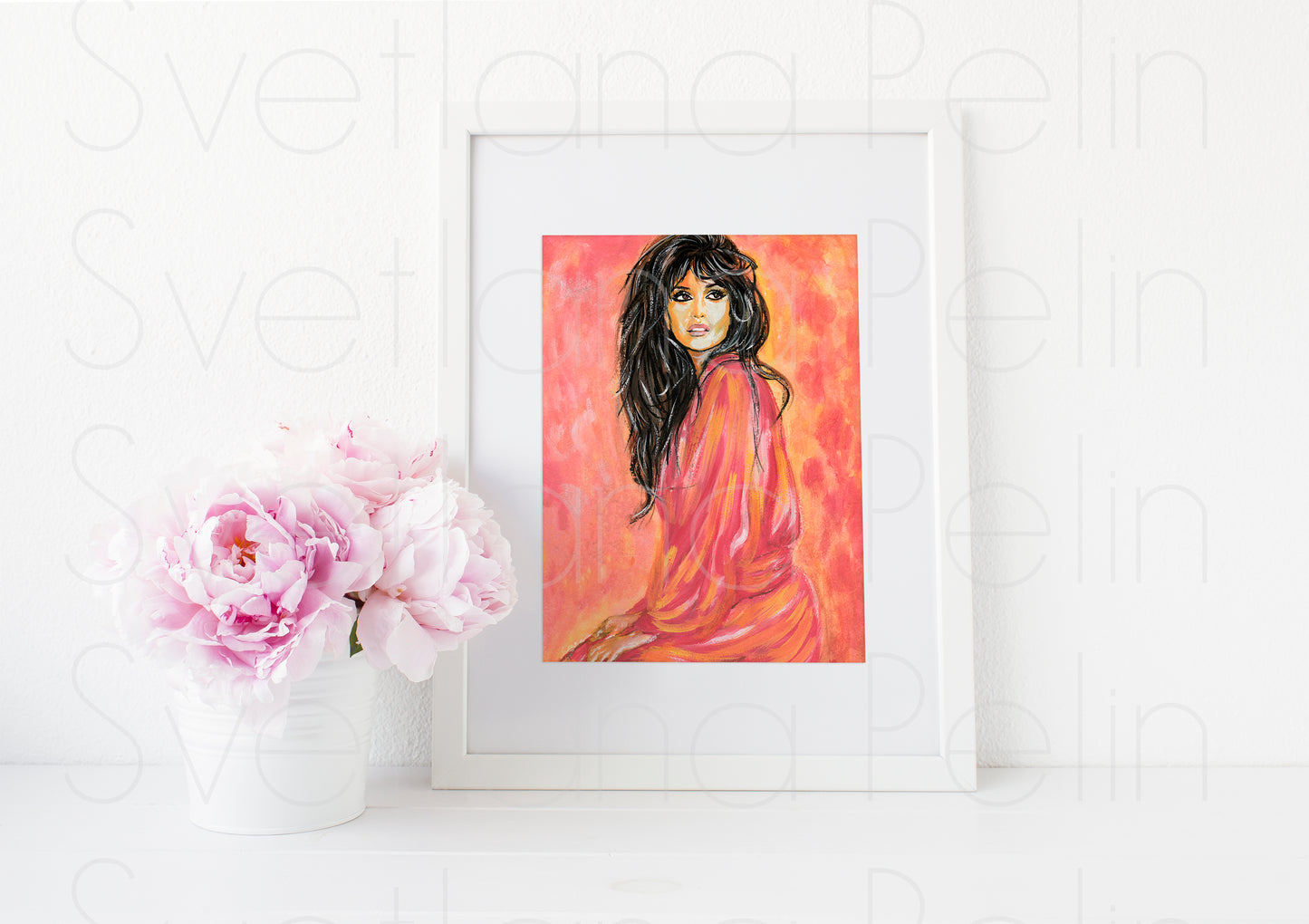Penelope Cruz, ART PRINT Signed by Artist