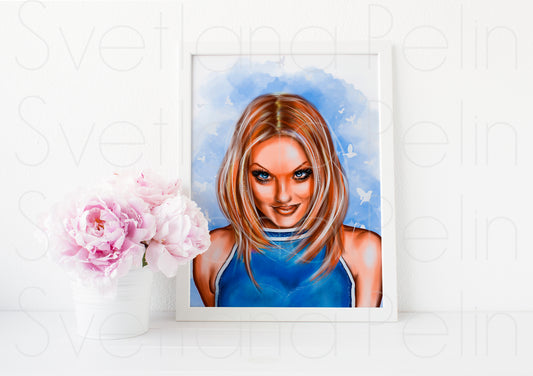 Geri, ART PRINT Signed by Artist