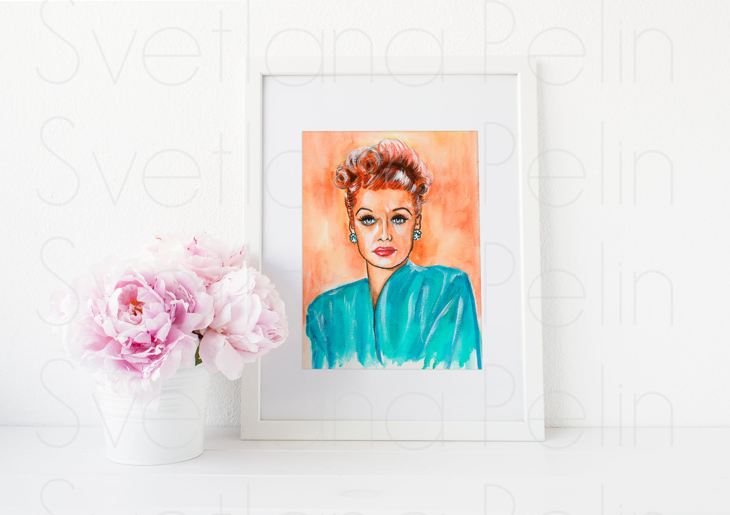 Lucille, ART PRINT Signed by Artist