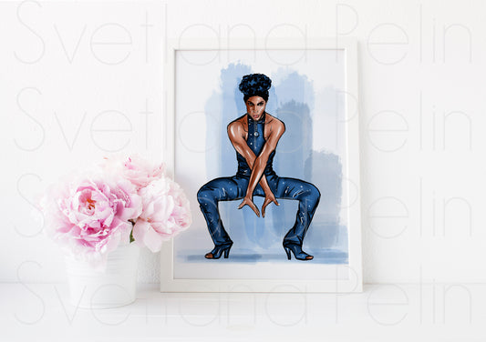 Prince, ART PRINT Signed by Artist