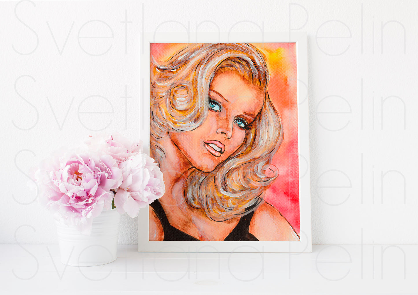 Anna Nicole, ART PRINT Signed by Artist