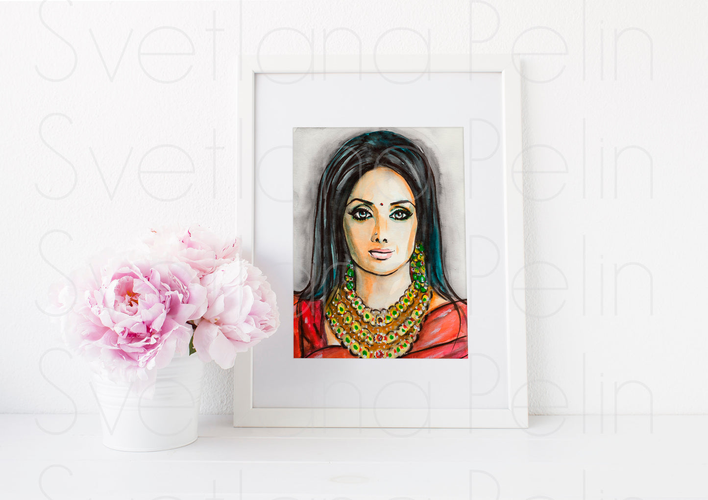 Sridevi, ART PRINT Signed by Artist