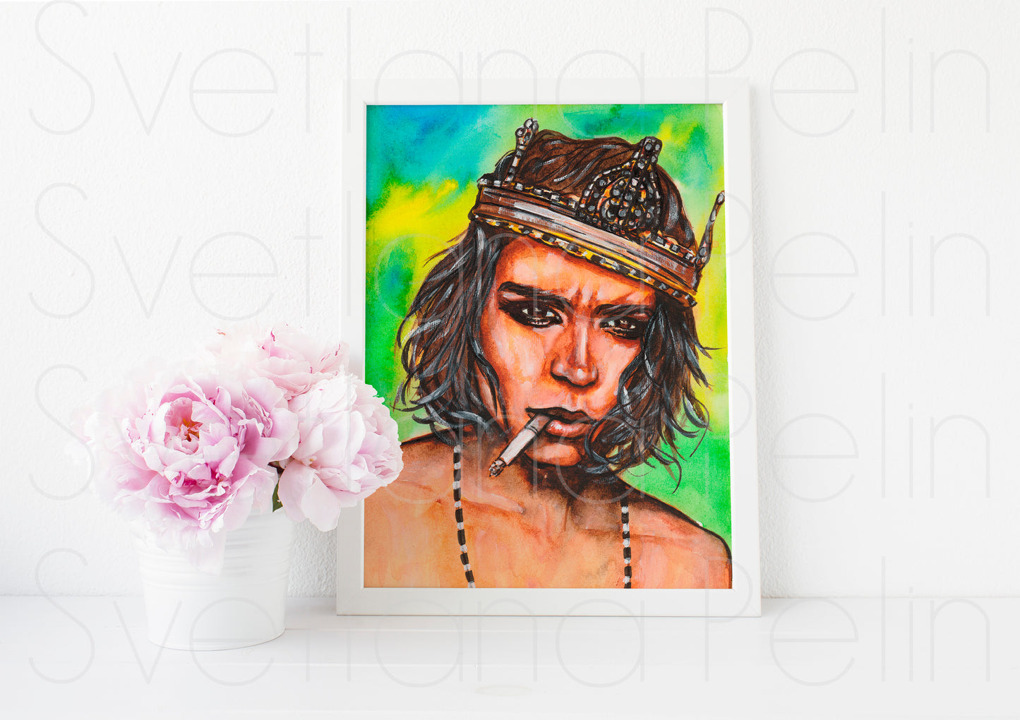 Johnny Depp, ART PRINT Signed by Artist