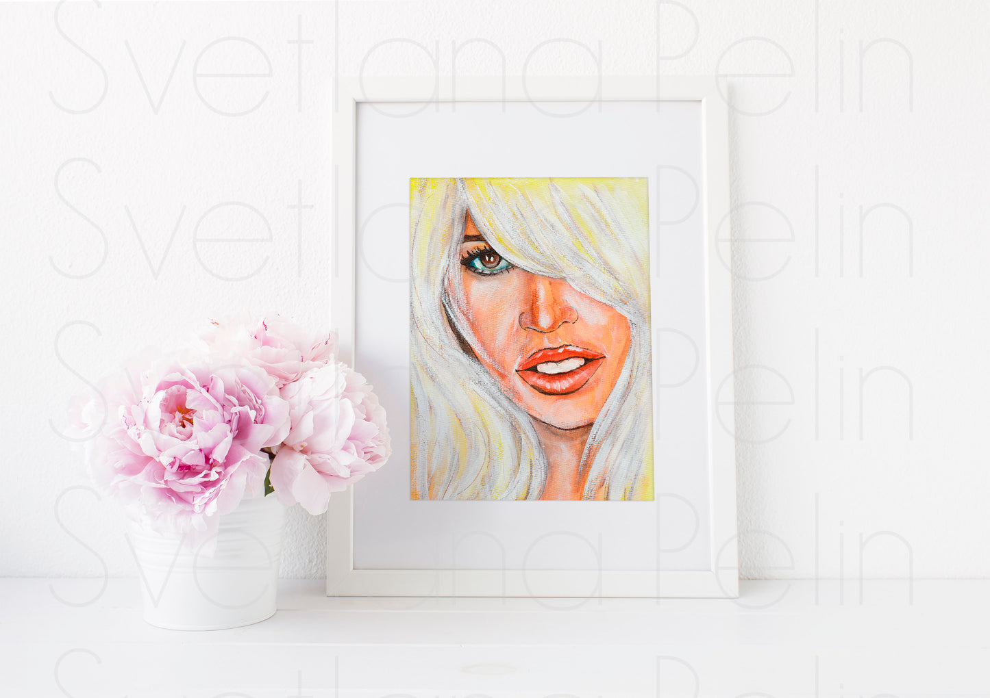 Brigitte Bardot, ART PRINT Signed by Artist