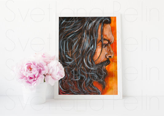 Jason, JM, ART PRINT Signed by Artist