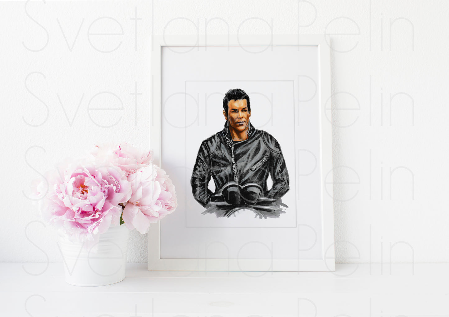 Mario Casas, ART PRINT Signed by Artist