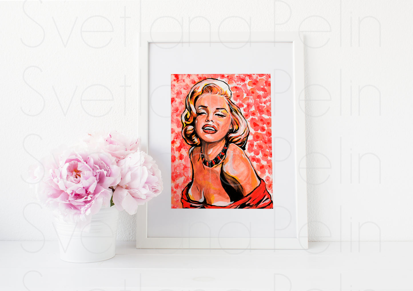 Marilyn Monroe, Frank Powolny, ART PRINT Signed by Artist