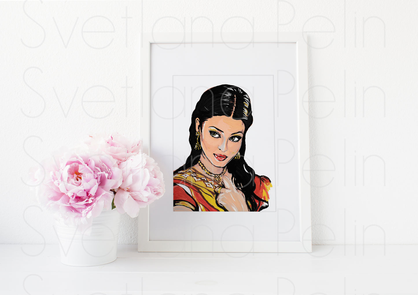 Aishwarya Rai, ART PRINT Signed by Artist