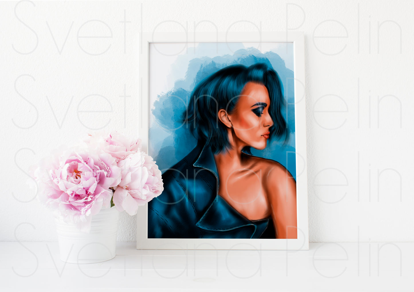 Keira Knightley, ART PRINT Signed by Artist