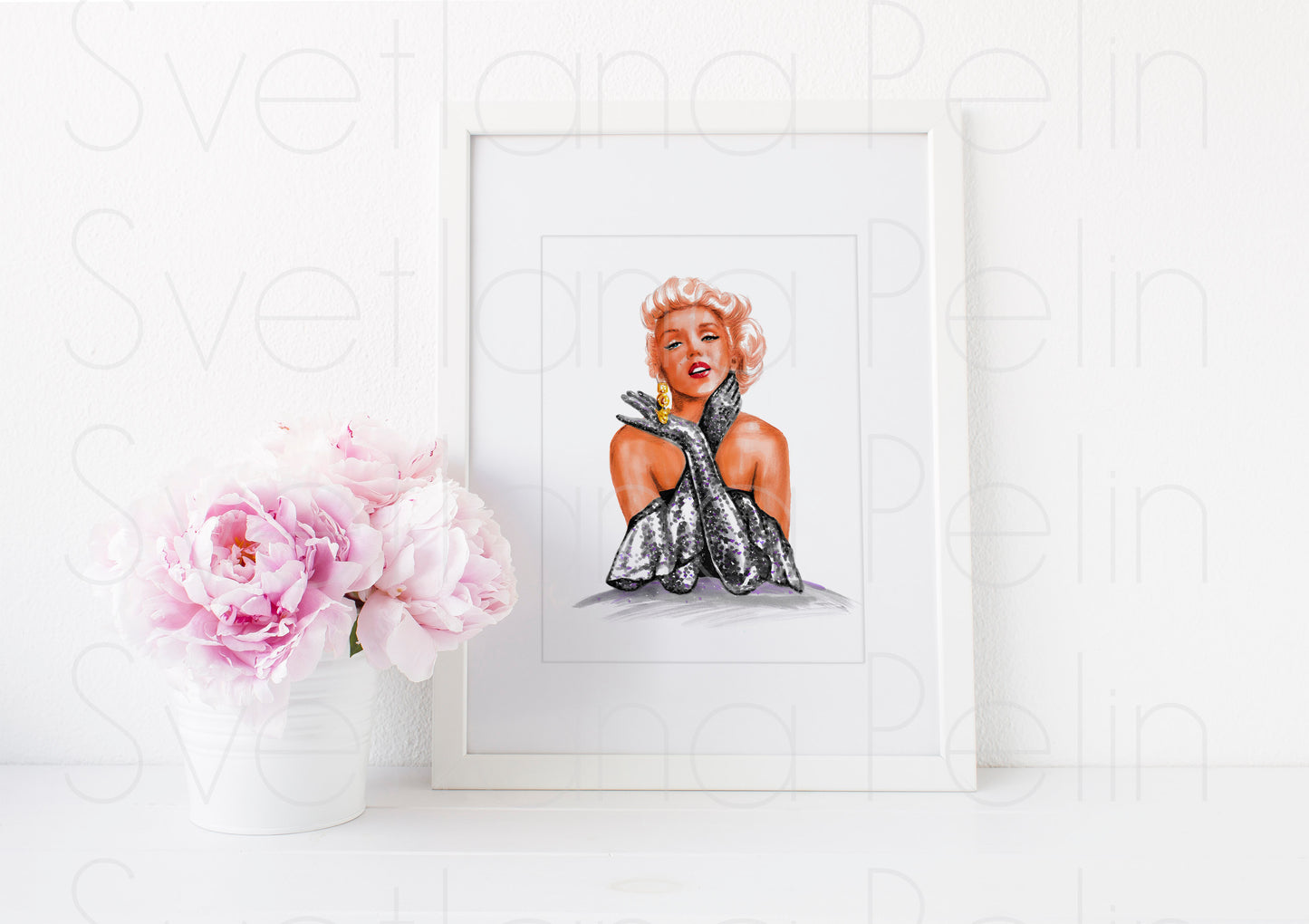 Marilyn Monroe, Milton Greene, ART PRINT Signed by Artist