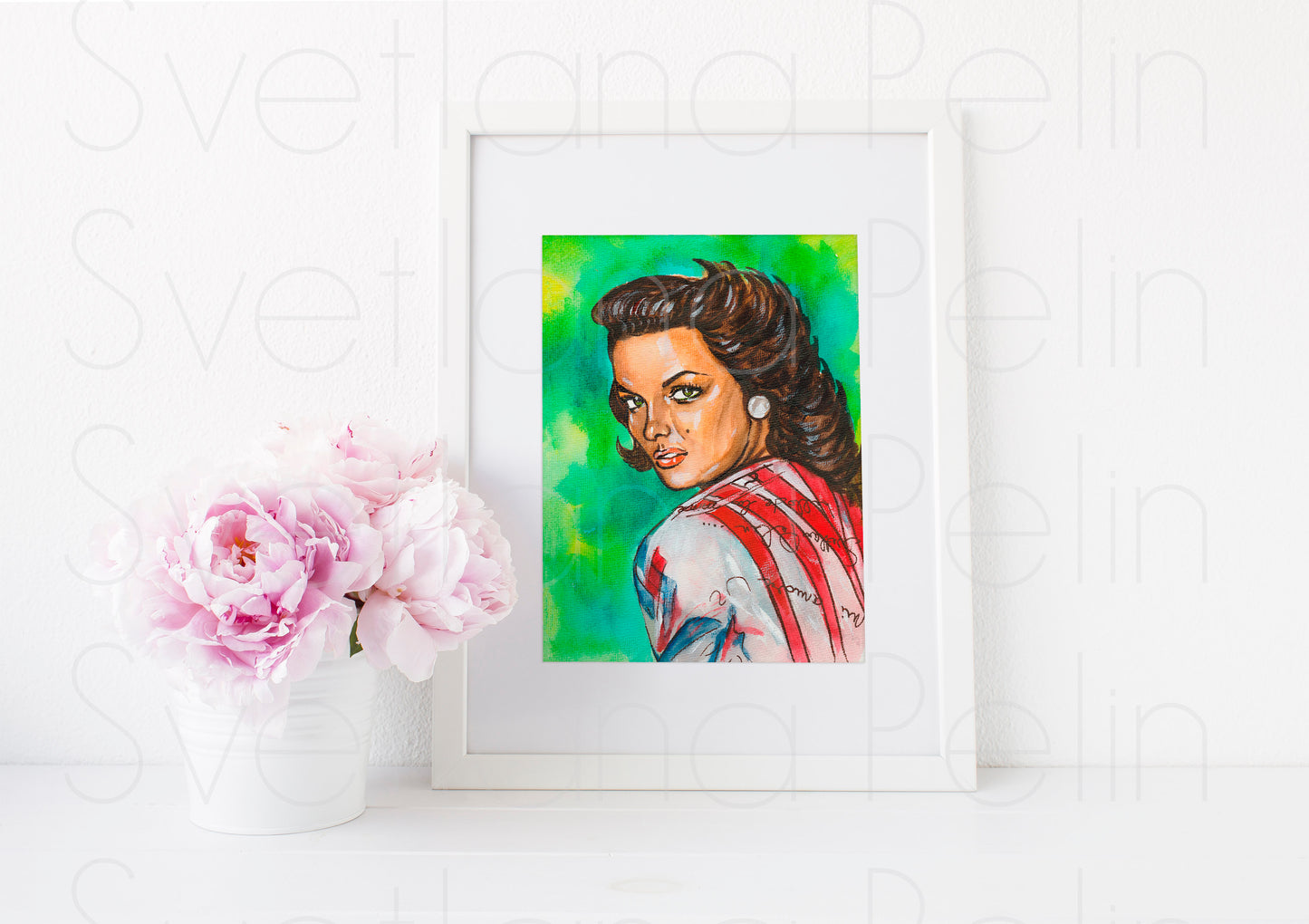 Jane Russell, ART PRINT Signed by Artist