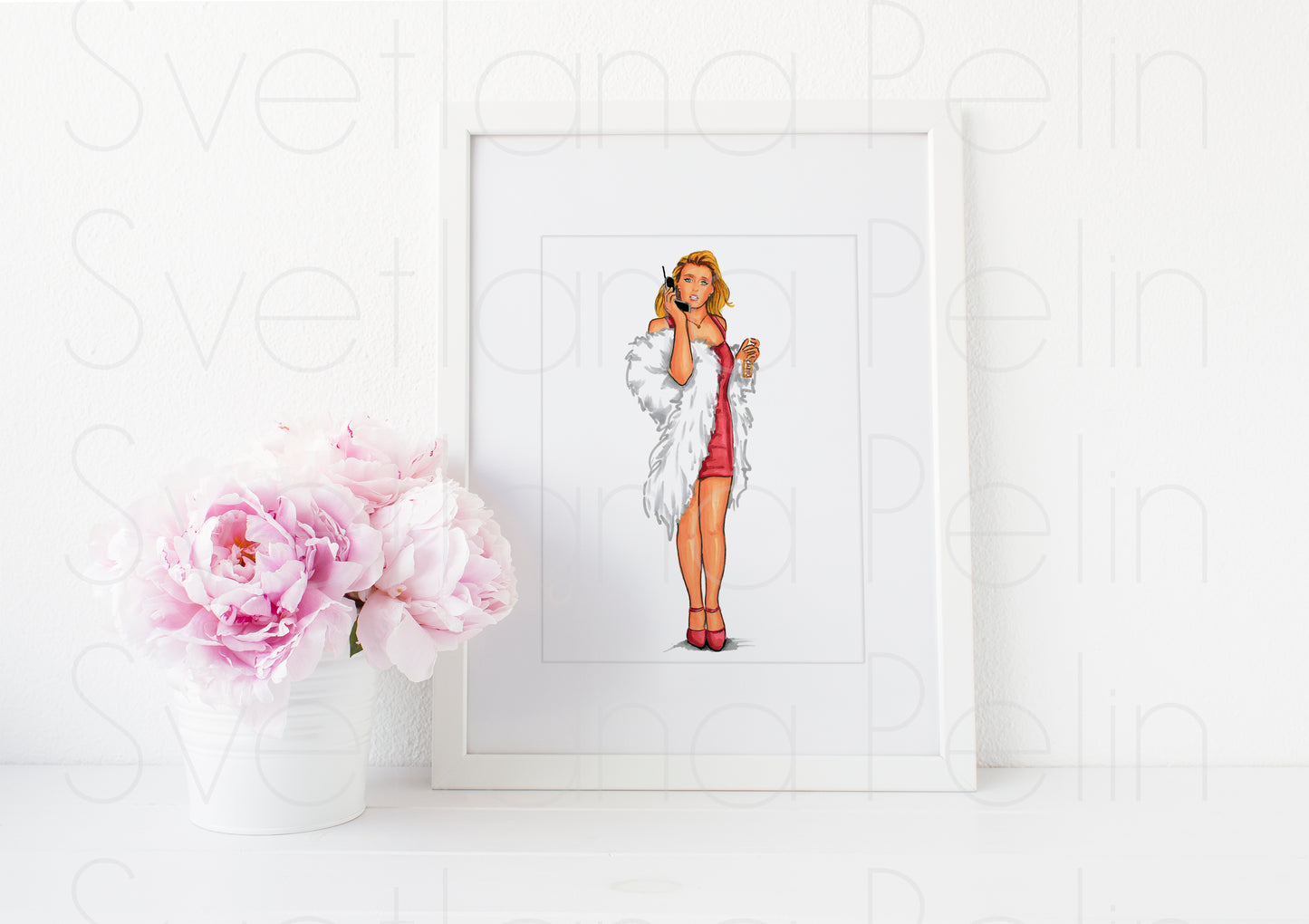 Alicia Silverstone, ART PRINT Signed by Artist