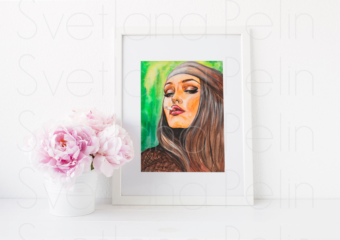 Vanessa Paradis, ART PRINT Signed by Artist