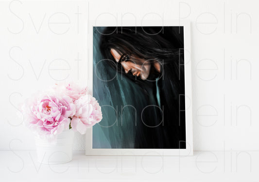 Antonio Banderas, Desperado, ART PRINT Signed by Artist