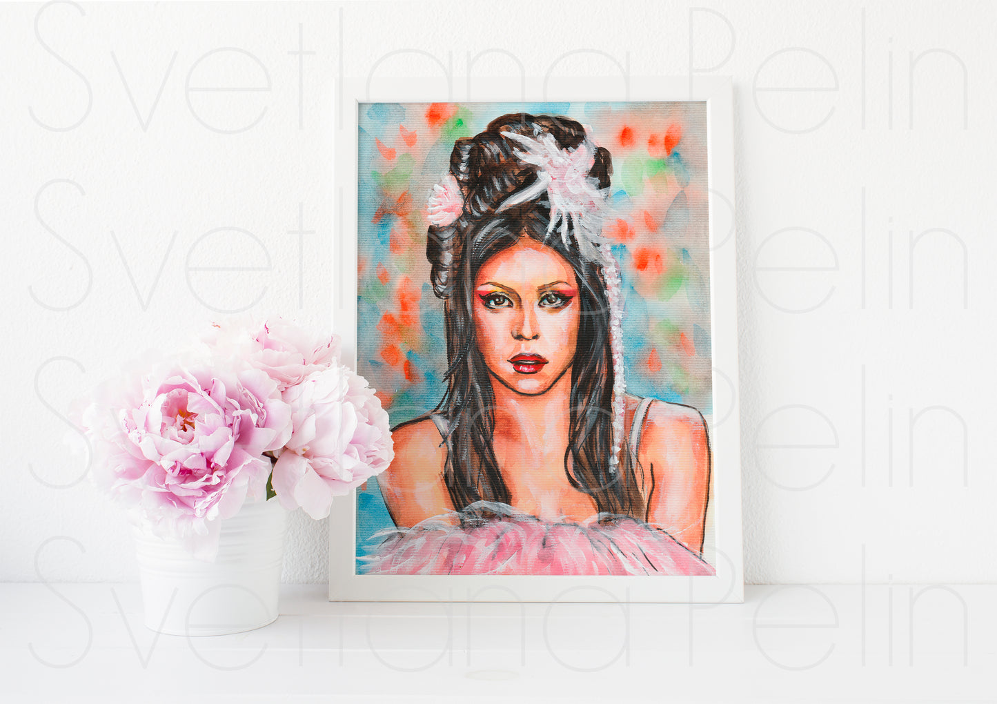 Shakira, ART PRINT Signed by Artist