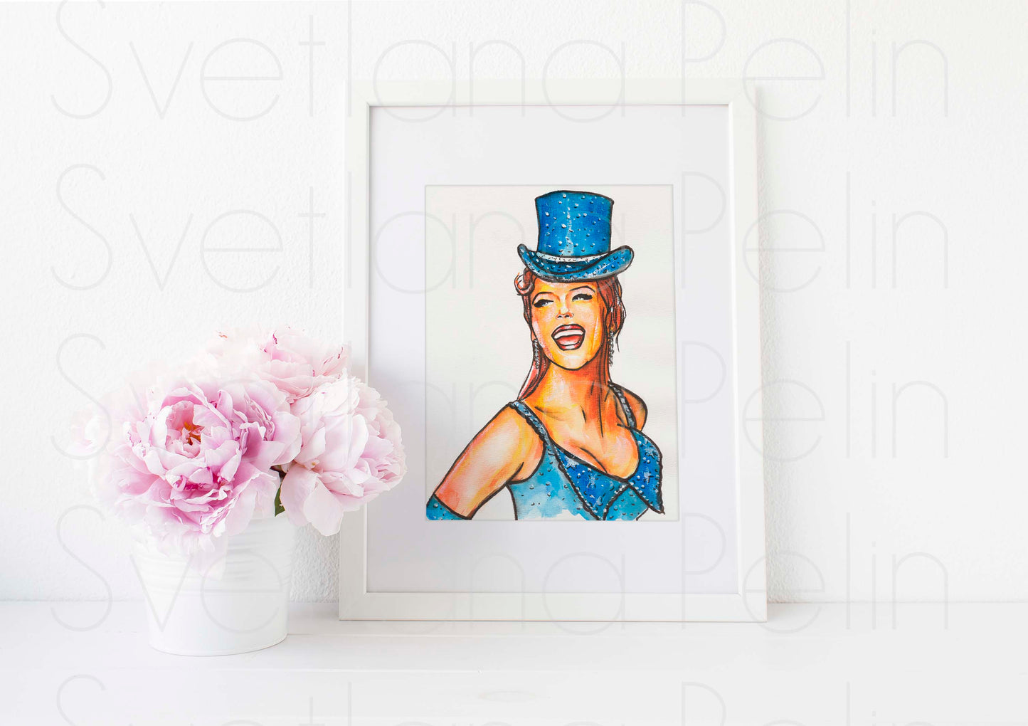 Nicole Kidman, ART PRINT Signed by Artist