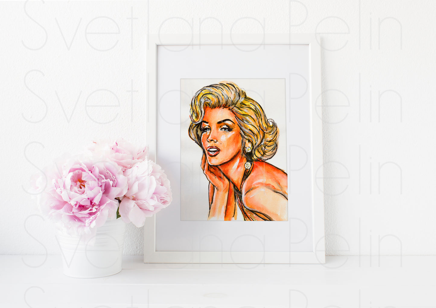 Marilyn Monroe, Frank Powolny, Gentlemen Prefer Blondes, GPB, ART PRINT Signed by Artist