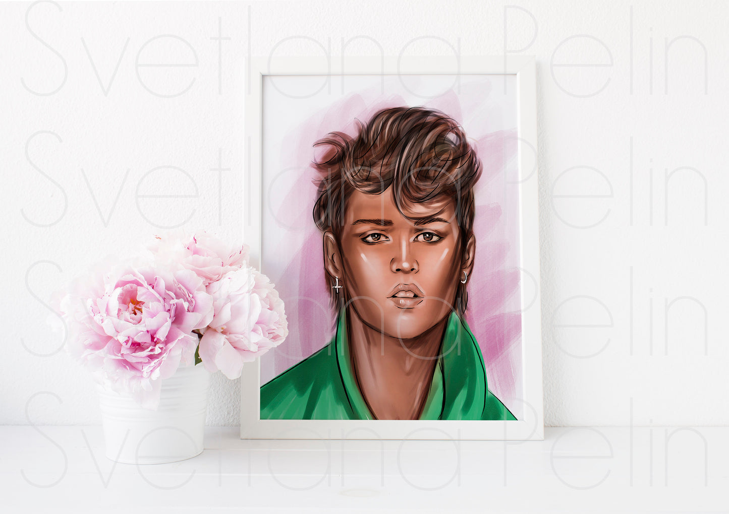 Johnny Depp, ART PRINT Signed by Artist