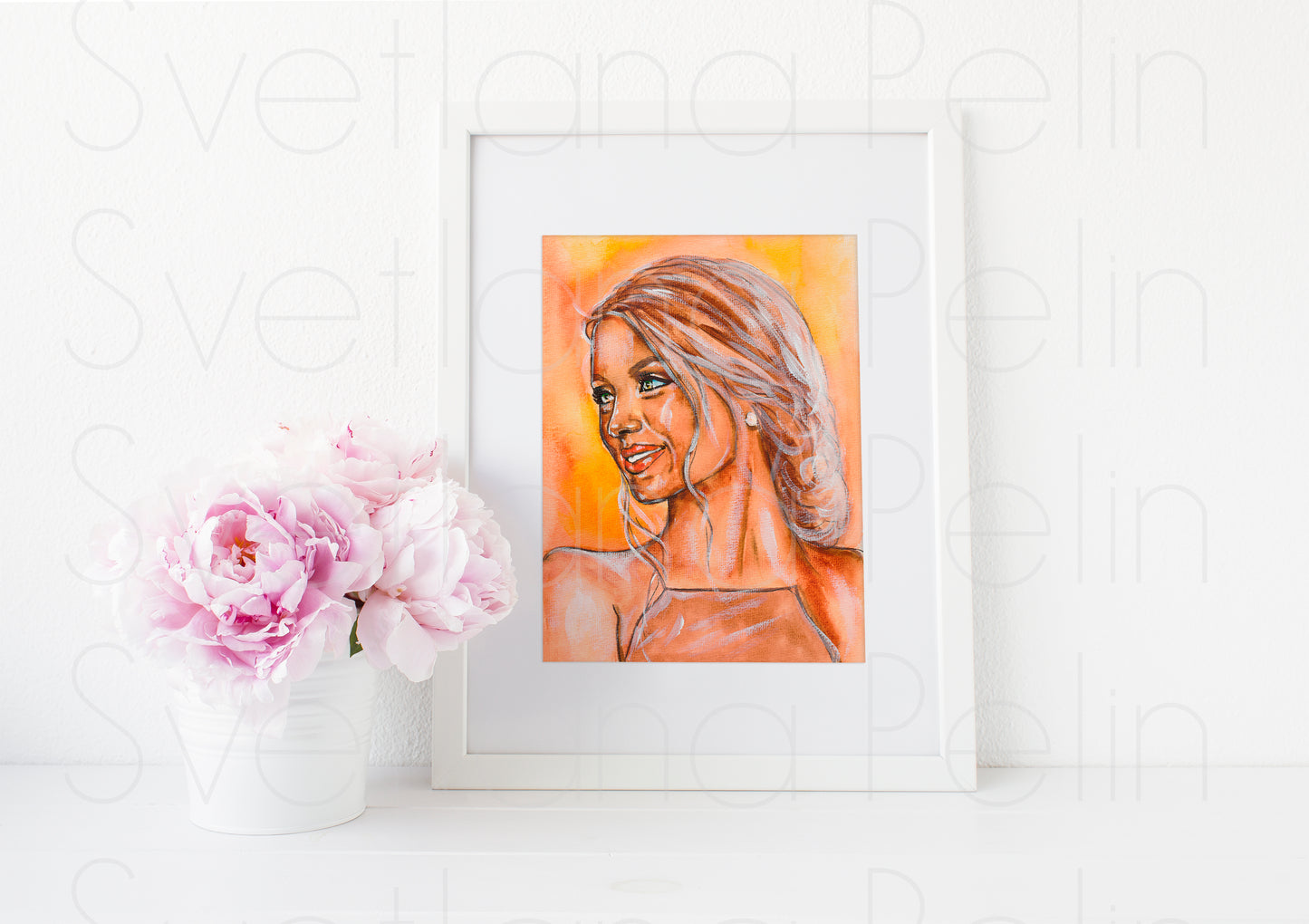 Ana de Armas, ART PRINT Signed by Artist