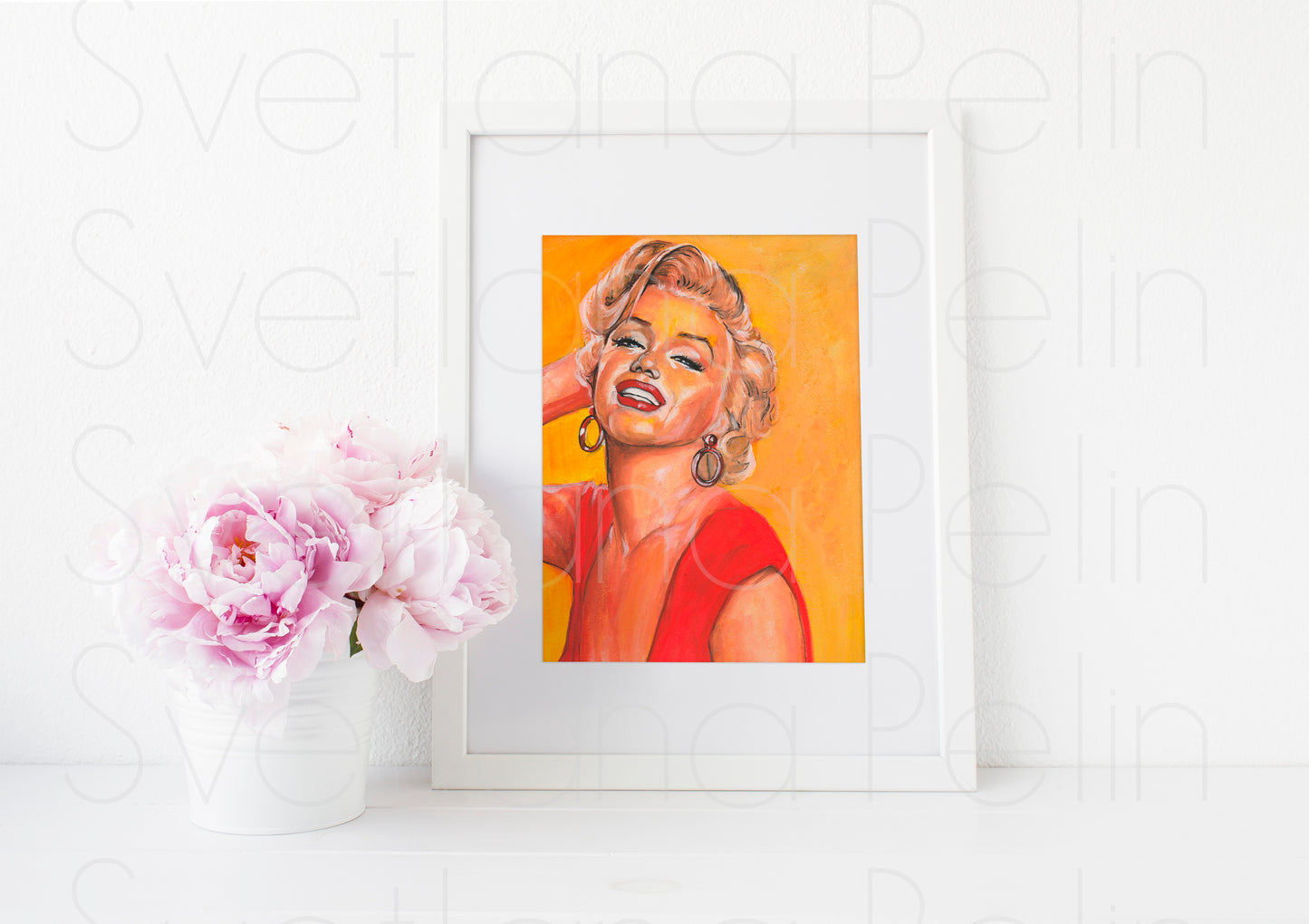 Marilyn Monroe, Niagara, ART PRINT Signed by Artist