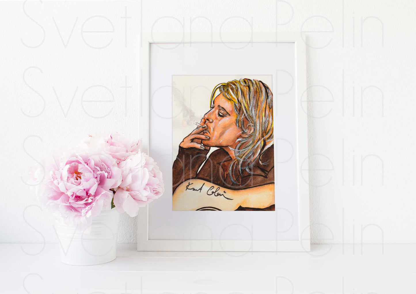 Kurt, KC, ART PRINT Signed by Artist