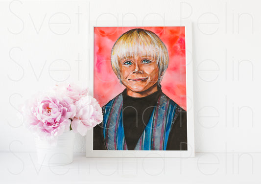 Kurt, KC, ART PRINT Signed by Artist