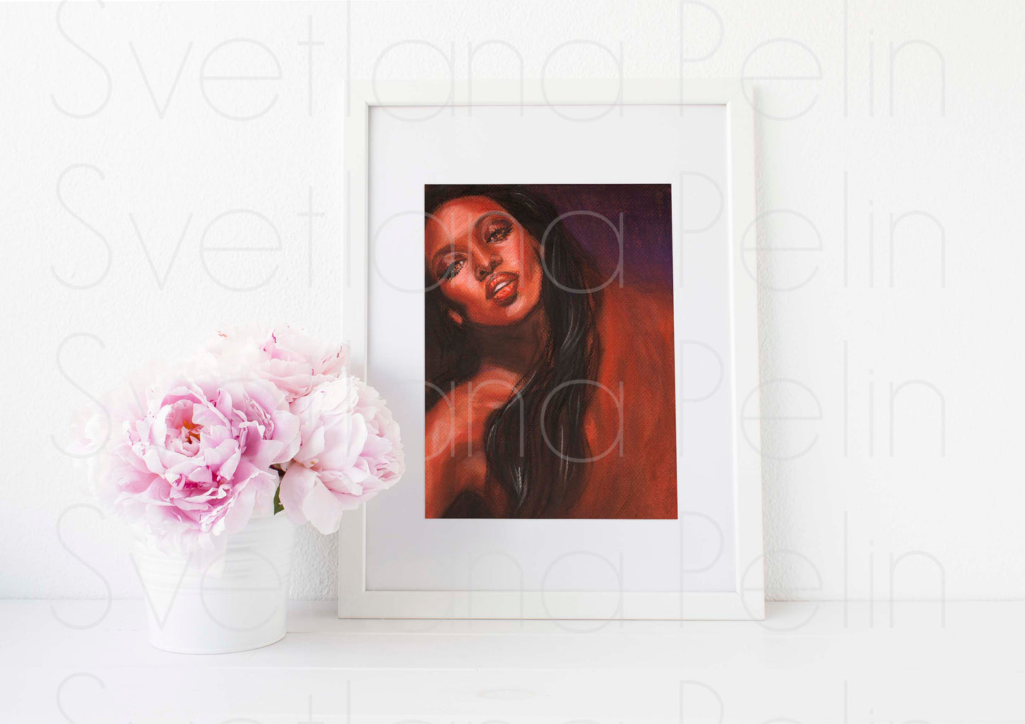 Naomi Campbell, ART PRINT Signed by Artist